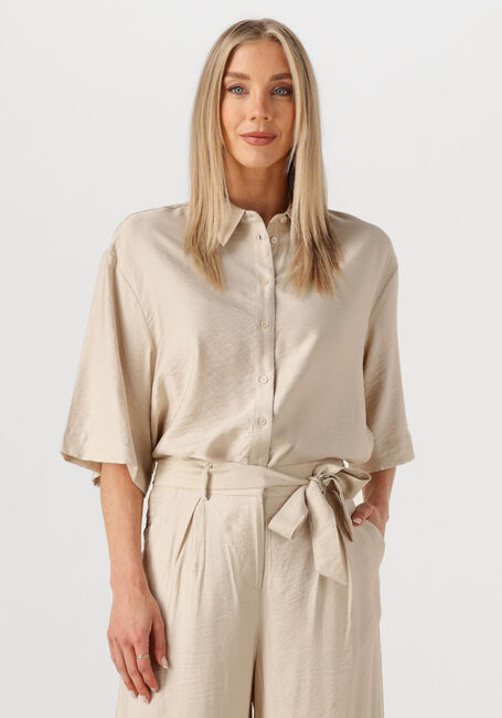 Beige MSCH COPENHAGEN Blouses MSCHNYLA AMABELLE 2 4 SHIRT - large