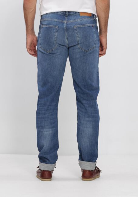 Donkerblauwe TOMMY HILFIGER Slim fit jeans SLIM BLEECKER JAX INDIGO - large