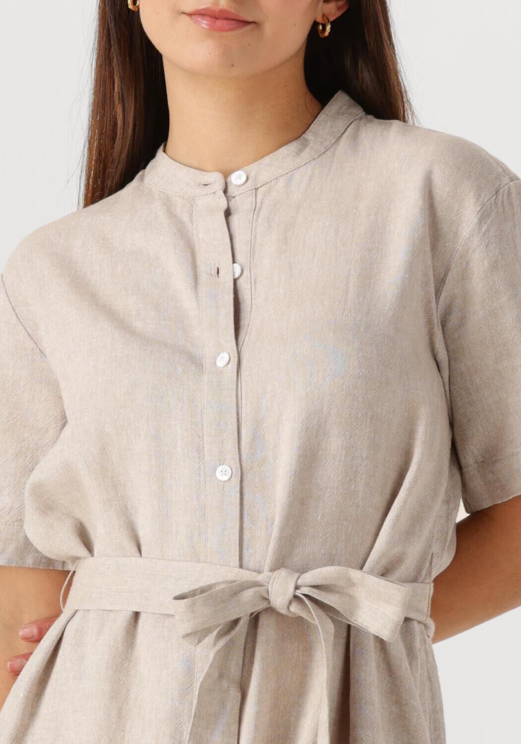 MSCH COPENHAGEN Dames Jurken Mschpennie Ginia 2 4 Shirt Dress Beige