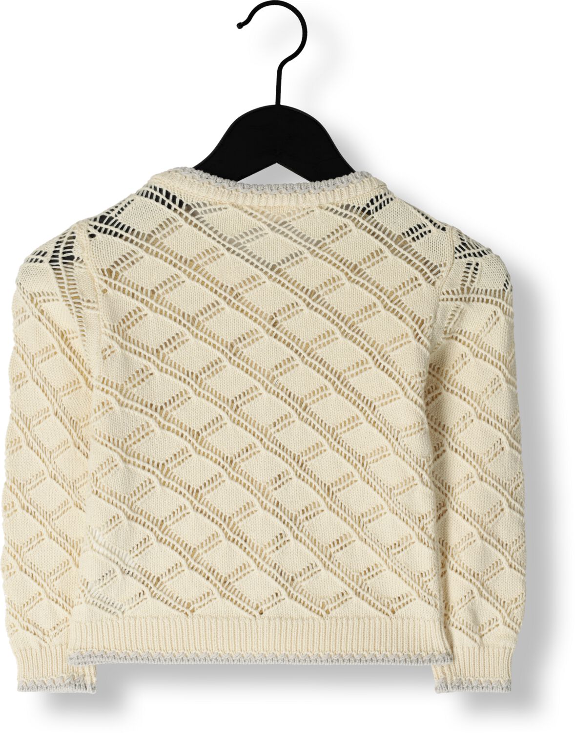 LIL' ATELIER Meisjes Truien & Vesten Nmffanna Ls Knit Card Lil Beige
