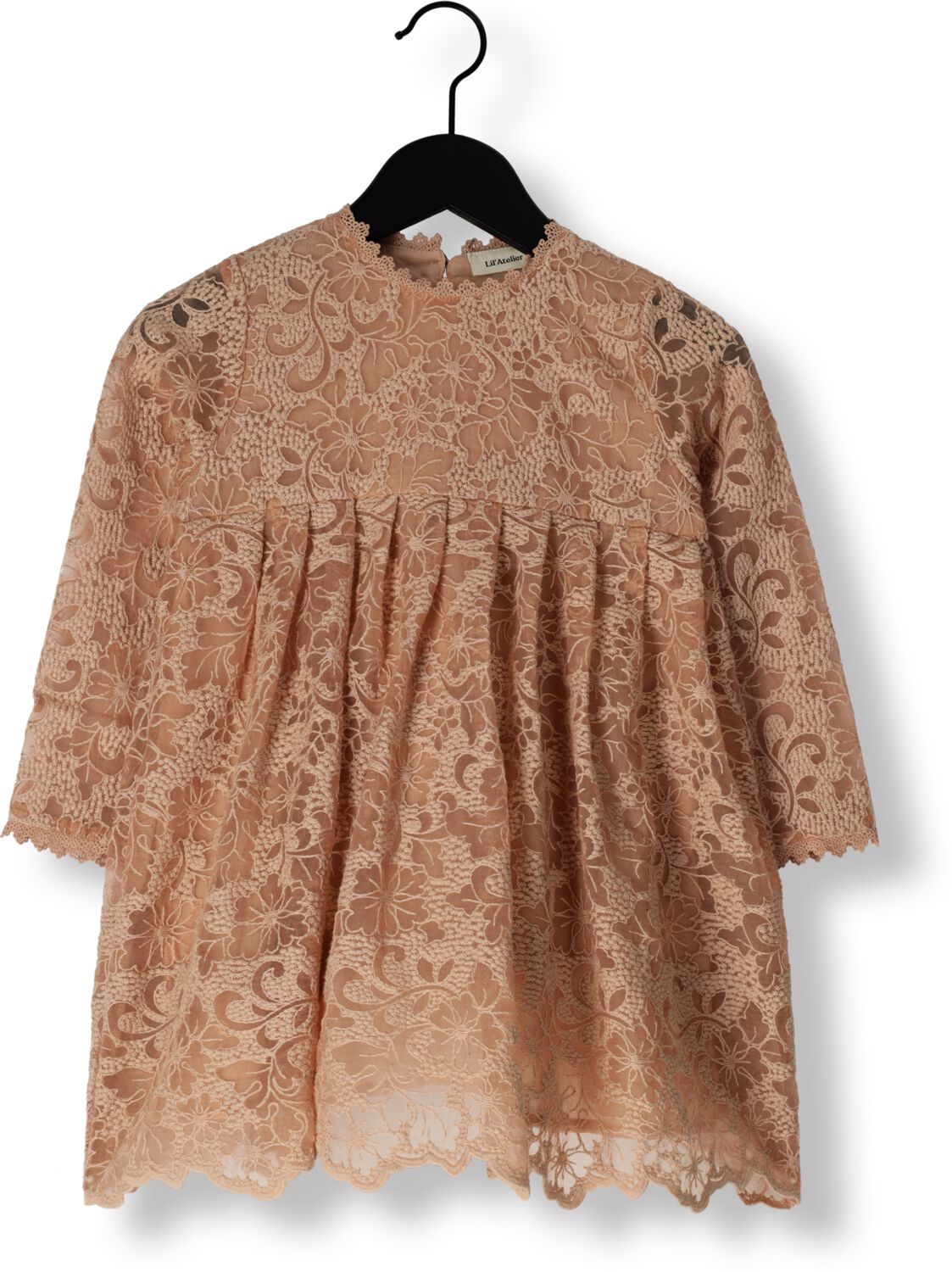 LIL' ATELIER Baby Jurken Nmfroseli Ls Loose Dress Lil Lichtroze