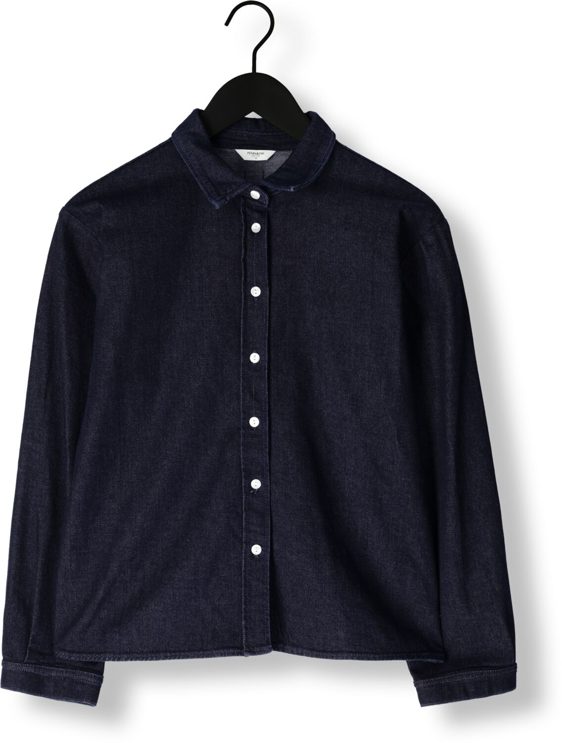 PENN & INK Dames Blouses Blouse W25z801 Donkerblauw