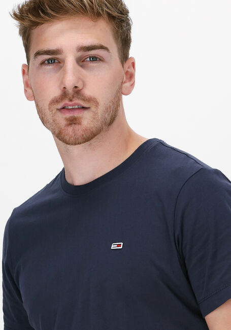 Donkerblauwe TOMMY JEANS T-shirt TJM CLASSIC JERSEY C NECK - large