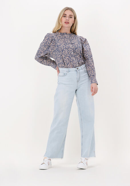 Blauwe BY-BAR Straight leg jeans MOJO BLEACH PANT - large
