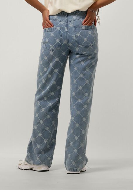 Lichtblauwe REFINED DEPARTMENT Wide jeans HANNAH - large