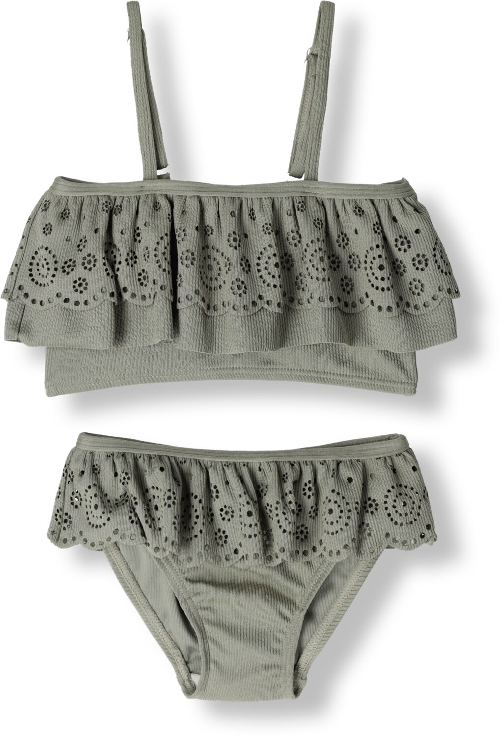 LIL' ATELIER Meisjes Zwemkleding Nmffola Swim Set Lil Olijf