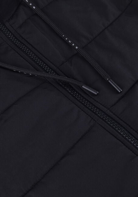 Zwarte GENTI Gewatteerde jas J6048-3229 - large