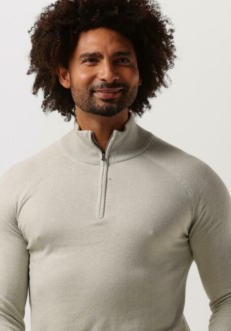 Groene DSTREZZED Trui SKIPPER SOFT COTTON MELANGE - large