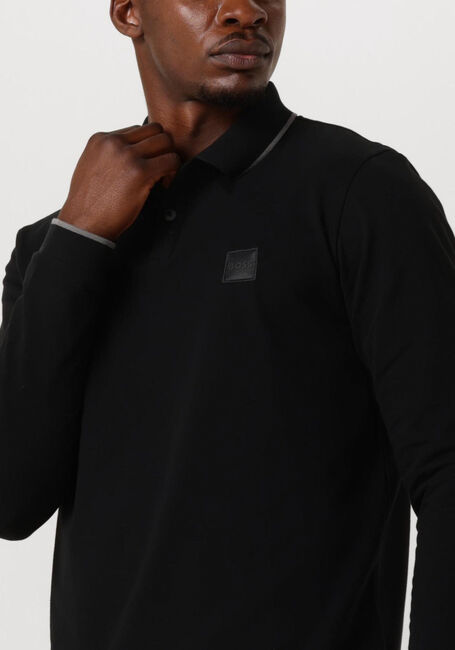 Zwarte BOSS ORANGE Polo PASSERTIPLONG - large
