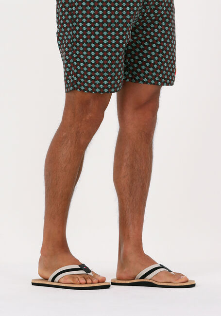 Zwarte TOMMY HILFIGER Slippers CORK BEACH - large