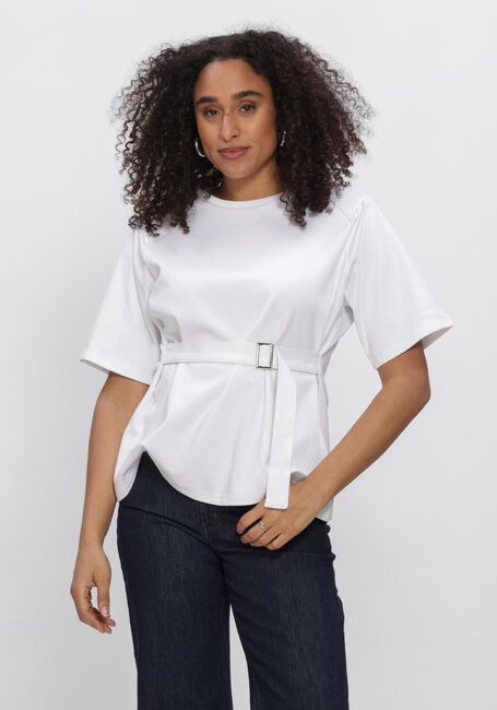 Witte MY ESSENTIAL WARDROBE Tops & T-shirts MWAPIR BELT TEE - large