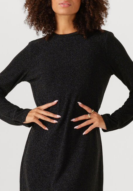 Zwarte OBJECT Mini jurk OBJFILIPA L/S RE SHORT DRESS - large