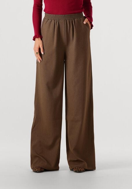 Bruine YDENCE Wijde broek PANTS YADE TALL - large