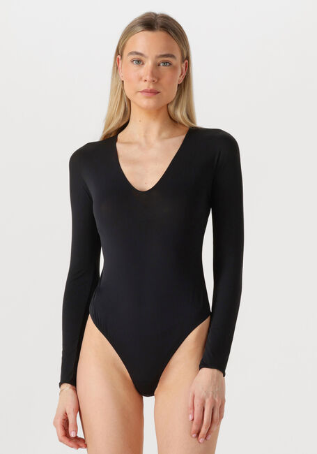 Zwarte WOLFORD Top THE V NECK BODY - large