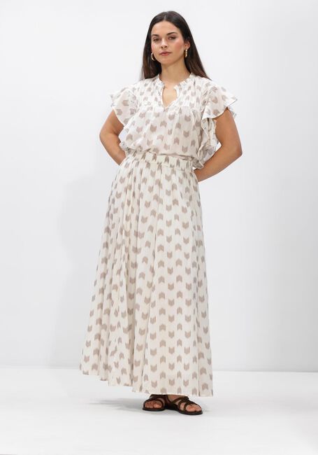 Ecru BY-BAR Maxirok RUBY OASE SKIRT - large