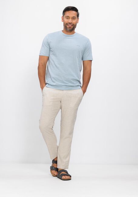 Lichtblauwe BOSS ORANGE T-shirt TEGOOD - large