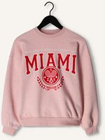 Lichtroze HOUND Sweater OVERSIZED CREWNECK Lichtroze HOUND Sweater OVERSIZED CREWNECK - medium