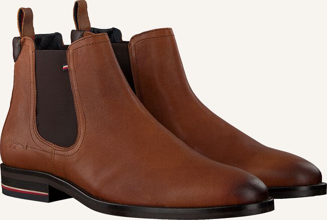 Cognac TOMMY HILFIGER Chelsea boots SIGNATURE HILFIGER CHELSEA Cognac TOMMY HILFIGER Chelsea boots SIGNATURE HILFIGER CHELSEA - large