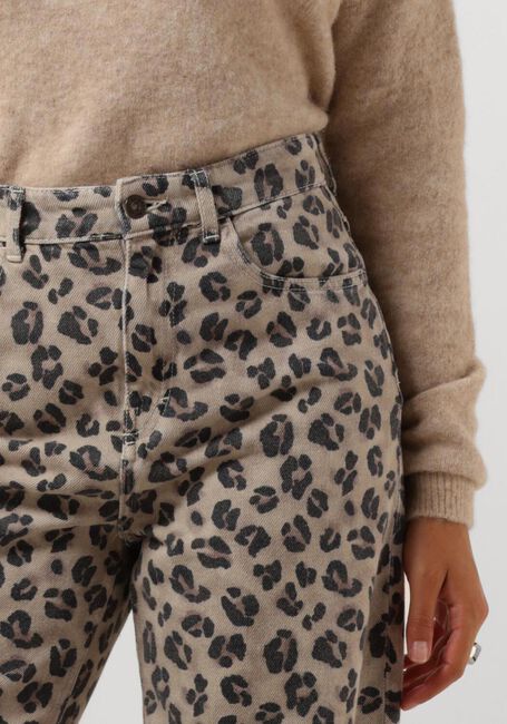 Bruine BY-BAR Mom jeans LEW CHEETAH PANT - large