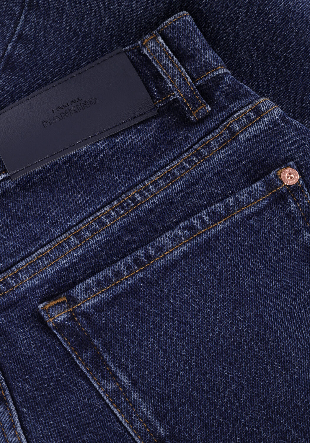 Donkerblauwe 7 FOR ALL MANKIND Straight leg jeans LOGAN - large