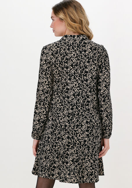 Zwarte MSCH COPENHAGEN Mini jurk LILLIS MOROCCO LS AOP - large