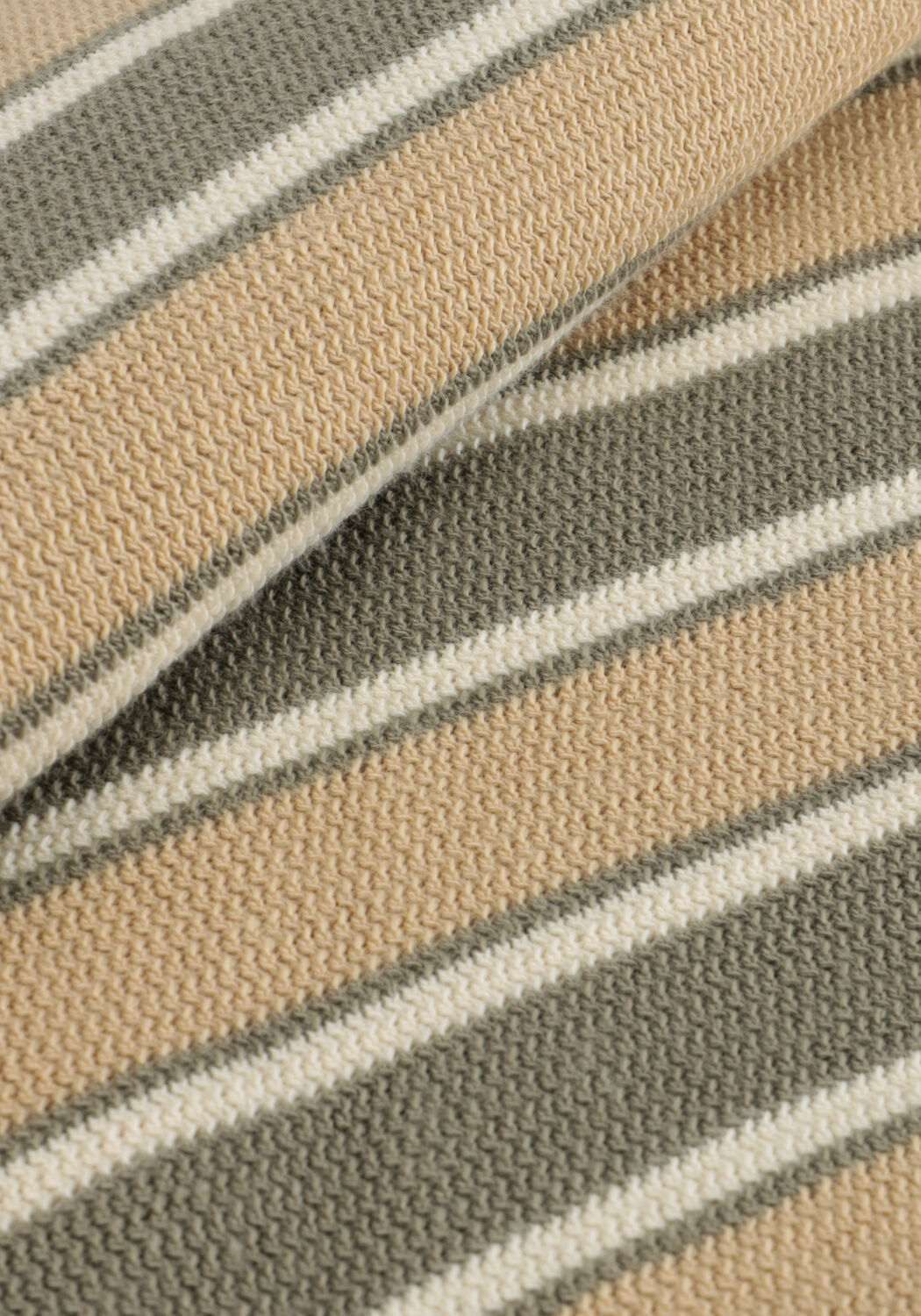 DAILY7 Jongens Polo's & T-shirts T-shirt Stripe Camel