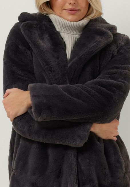 Grijze GOOSECRAFT Teddy jas CASABLANCA COAT - large