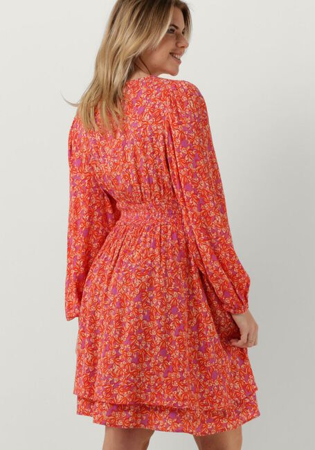 Oranje CIRCLE OF TRUST Mini jurk ELVY DRESS - large