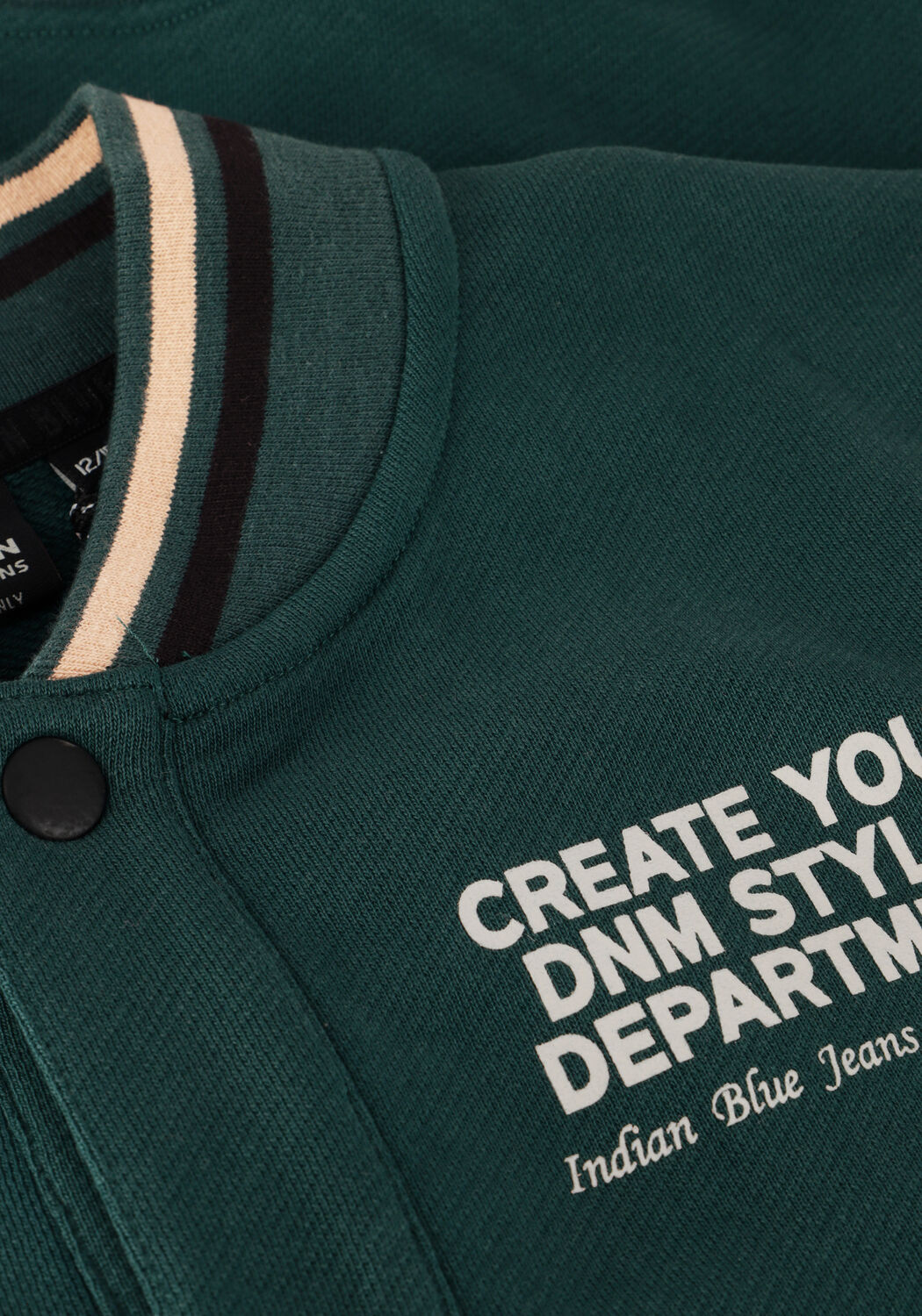 Donkergroene INDIAN BLUE JEANS Jack BOMBER JACKET IBJ - large