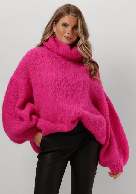 Roze AMERICAN DREAMS Coltrui PEPPER ROLL NECK ALPACA PULLOVER - large