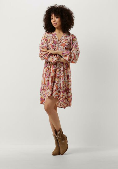 Multi CATWALK JUNKIE Mini jurk V-NECK DRESS WITH STRAPS DETAIL - large