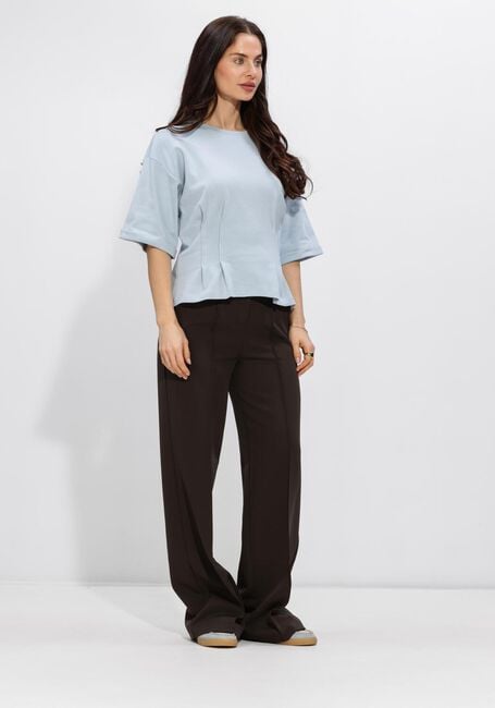 Lichtblauwe MINUS Top MSJUNIANA GOTST-SHIRT - large