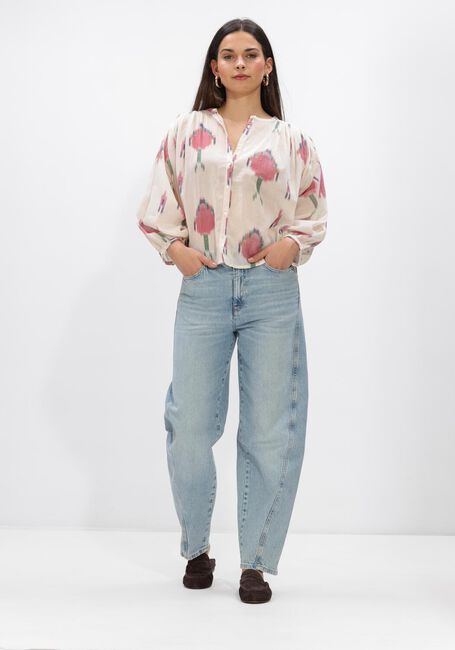 Ecru BY-BAR Blouses BECKY IKAT BLOUSE - large