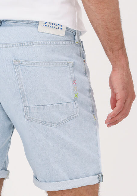 Lichtblauwe SCOTCH & SODA Shorts RALSTON DENIM SHORT - large
