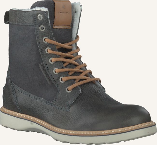 Grijze BJORN BORG Veterboots MILAN GR HIGH FUR Grijze BJORN BORG Veterboots MILAN GR HIGH FUR - large
