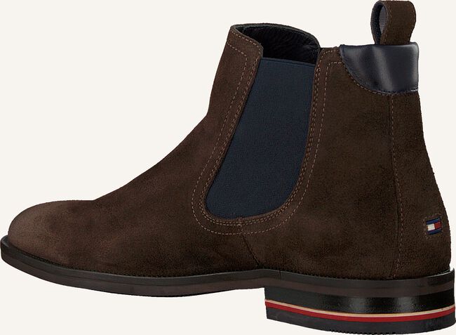 Bruine TOMMY HILFIGER Chelsea boots SIGNATURE HILFIGER CHELSEA Bruine TOMMY HILFIGER Chelsea boots SIGNATURE HILFIGER CHELSEA - large