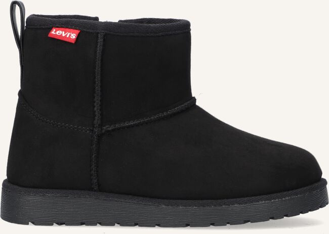 Zwarte LEVI'S Enkelboots NEW WAVE MID ZIP FUR Zwarte LEVI'S Enkelboots NEW WAVE MID ZIP FUR - large