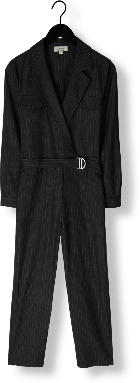 AAIKO Dames Jumpsuits Jessie Pinstripe Vis 548 Zwart