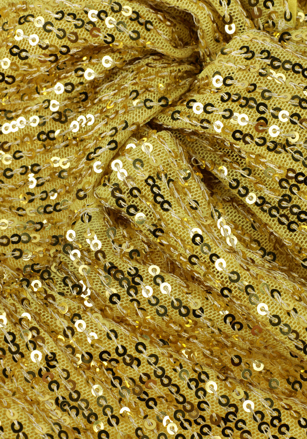 Gouden SECOND FEMALE Mini jurk SHINE ON MINI DRESS - large