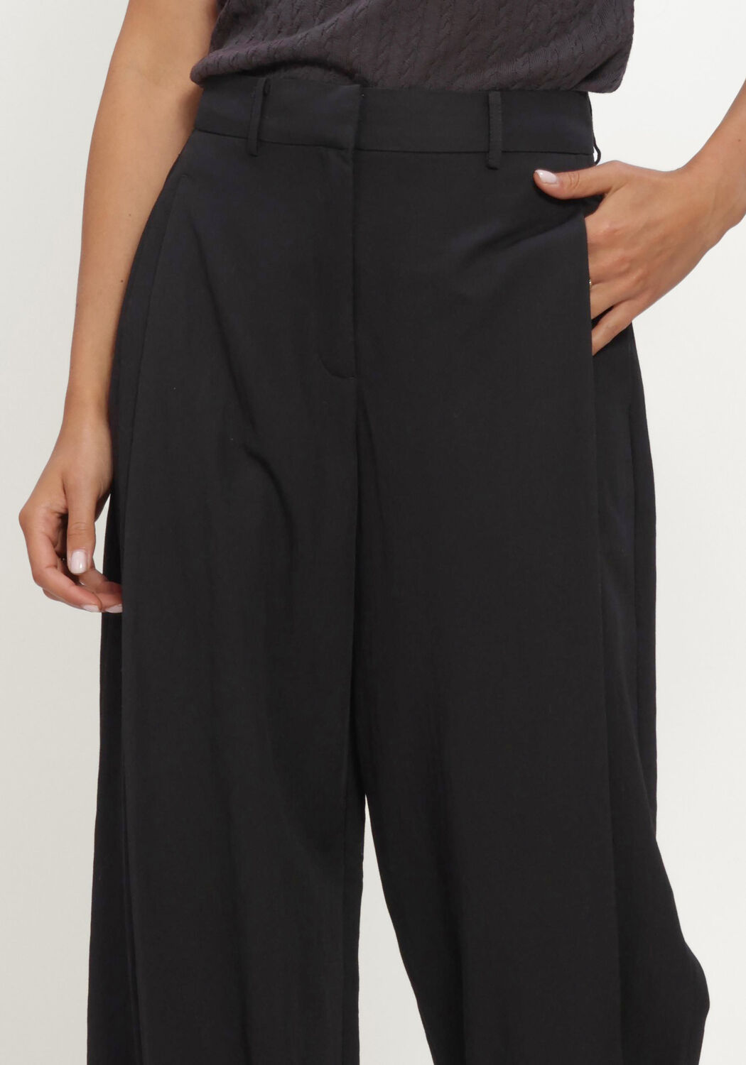 Zwarte COPENHAGEN MUSE Broeken CMTAILYN-PANTS - large