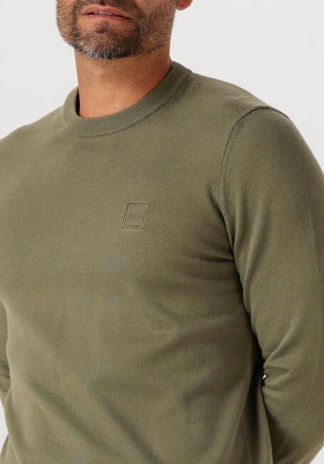 Groene BOSS ORANGE Trui KANAVANO_S - large