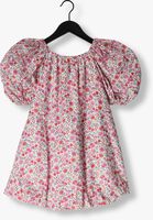 Roze Salty Stitch Mini jurk BALLON JURK - FLOWER - medium
