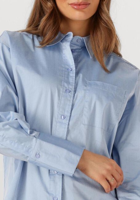 Lichtblauwe CO'COUTURE Blouses POPPY CUFF SHIRT - large