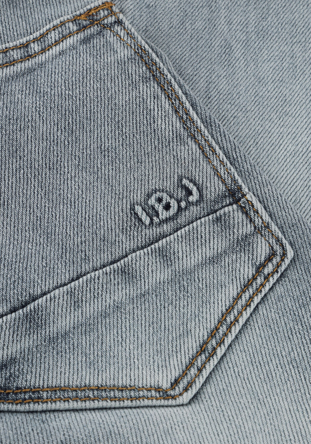 Lichtblauwe INDIAN BLUE JEANS Slim fit jeans 2552 WIDE STRAIGHT BLUE JEANS - large