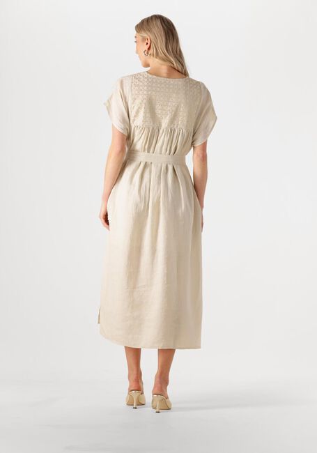 Beige GREEK ARCHAIC KORI Maxi jurk 430825 - large