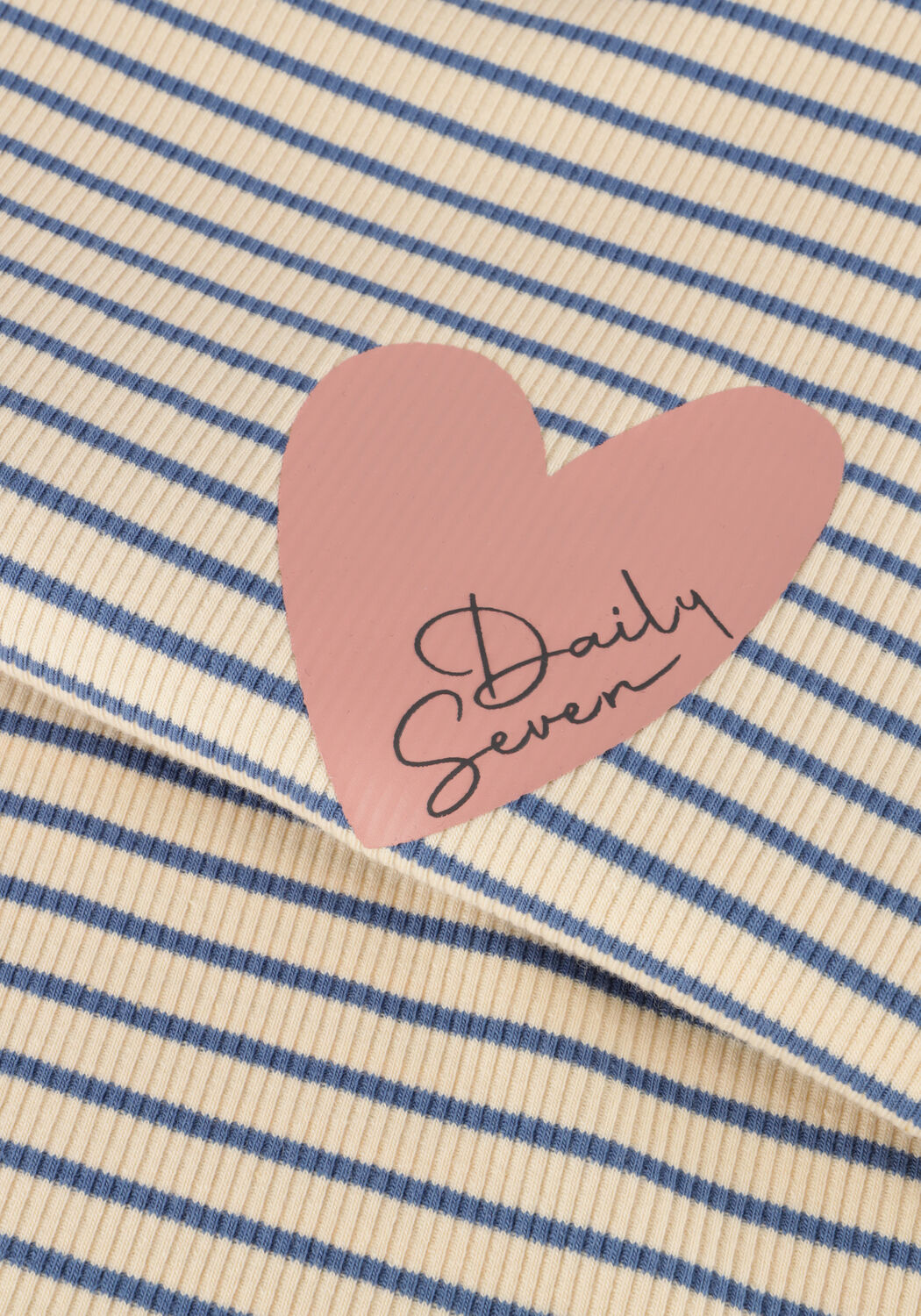 DAILY7 Meisjes Tops & T-shirts T-shirt Striped Wit