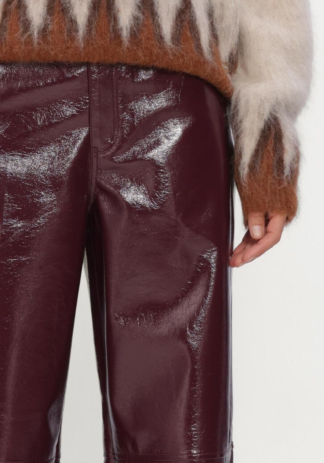 Bordeaux BEAUMONT Wijde broek DIDO PANTS - large