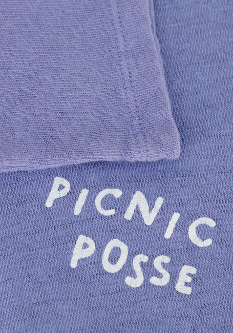 Paarse Sproet & Sprout T-shirt LINEN T-SHIRT BLUE BELL Paarse Sproet & Sprout T-shirt LINEN T-SHIRT BLUE BELL - large