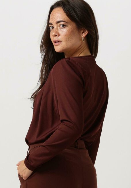 Bruine GESTUZ Blouses UMINAGZ BLOUSE - large
