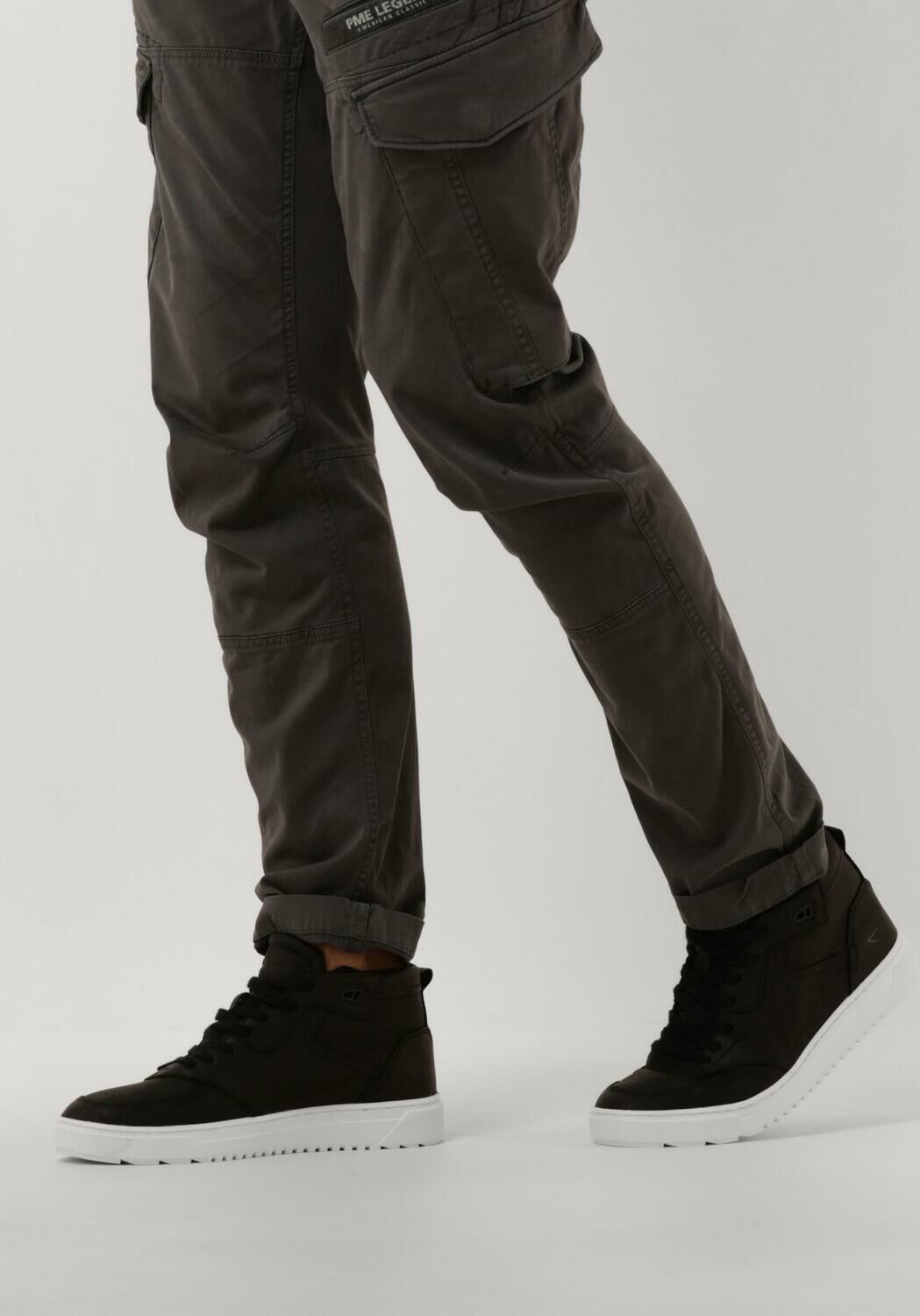 zwarte hub hoge sneakers nevada